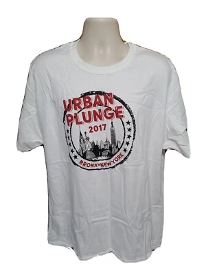 Camiseta Fordham University Urban Plunge Living the Mission 2017 blanca para adultos XL Foto 1 de 4