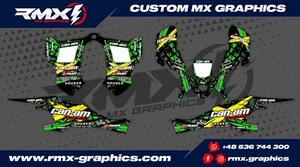 Can-Am DS 450 Graphics Decals Stickers Dekor Rival Designs RMX Graphics - Bild 1 von 3