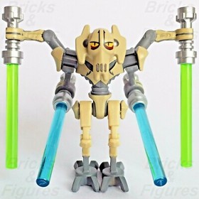 LEGO&reg; Star Wars General Grievous Minifigure Cyborg Separatist 8095 9515 sw0254