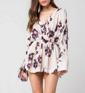 Free People Tuscan Dreams Tunika Kleid Top Small Ivory - Bild 1 von 11