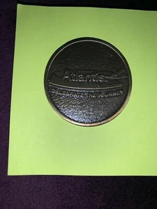 Space Shuttle Atlantis 2012 RollOver Challenge Coin, w free shipping - Picture 1 of 4