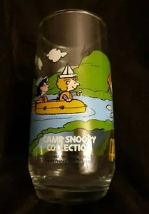 Vintage Sammlerstück McDonalds Camp Snoopy Gläser (nur Paar, 2 Stück) - Bild 1 von 10