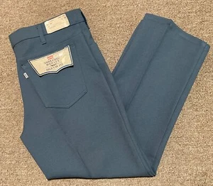 Vintage 70s Mens 36x28 Levi's 517 Saddleman Reg Fit Bootcut Jeans Pants USA NWT - Picture 1 of 12