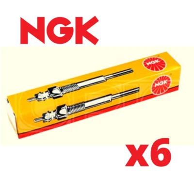 6x Enchufes de brillo NGK para VOLVO 760 2.4 82->92 704 764 765 Foto 1 de 2