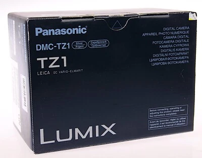 PANASONIC Lumix TZI Camera NOS Boxed- MINT- RARE Leica Elmarit Lens! DMC-TZ1 5MP - Image 1 of 4