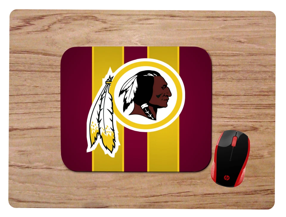 Alfombrilla de ratón diseño WASHINGTON REDSKINS ALFOMBRILLA DE RATÓN ALFOMBRILLA DE ESCRITORIO HOGAR OFICINA REGALO NFL  Foto 1 de 1