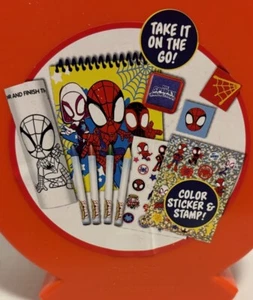 🆕 TARA TOYS, My Own Creativity Set, With Spiderman Carrying Case - Picture 1 of 13