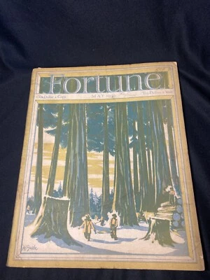 Fortune Magazine May 1930 "Summer Fun in Hawaii" Vanderbilt Family Tree NY Times - Image 1 of 4