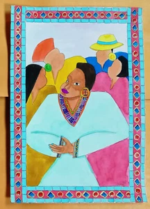 09603 Acquerello - Atmosfere del Corno d'Africa - Donna - Picture 1 of 3