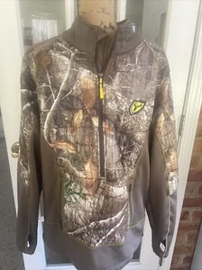 SCENTBLOCKER CAMO REALTREE THERMAL HYBRID 1/4 ZIP PULLOVER JACKET - L/Large - Picture 1 of 10