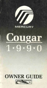 1990 Mercury Cougar Owners Manual User Guide - Picture 1 of 1