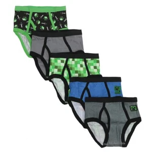 Bioworld Minecraft Boys 5 Pack Underwear-4 Multicolored - Picture 1 of 6