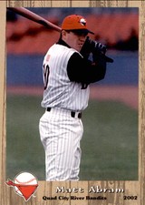 2002 Quad City River Bandits Grandstand 10 Matt Abram Scottsdale Arizona AZ Card