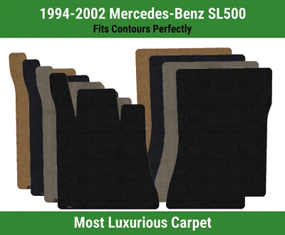 Alfombrillas de primera fila Lloyd Luxe para Mercedes-Benz SL500 1994-2002  Foto 1 de 4