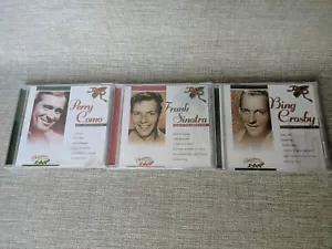 Christmas Superstars New Sealed 3 CD Set Holiday Crosby Sinatra Como - Picture 1 of 9
