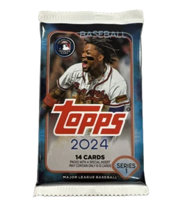 Paquete de caja de monstruos de béisbol serie 1 Topps 2024 (14 tarjetas) - Imagen 1 de 1