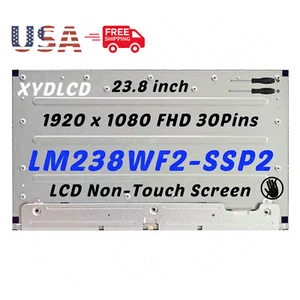 23,8" LG LM238WF2-SSP2 LM238WF2(SS)(P2) LM238WF2 SSP2 FHD LCD IPS Pantalla - Imagen 1 de 3
