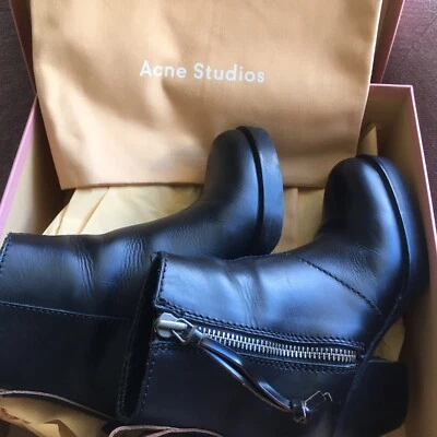 Acne studios Pistol Boots EU37 Black Foto 1 de 4