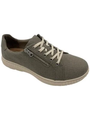 Clarks Collection Lace-Up Sneakers Caroline Echo Gray - Image 1 of 3