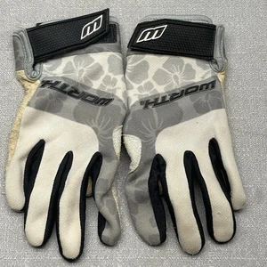 Worth Kealani Womens Batting Gloves Black / White *See Description* - Picture 1 of 12
