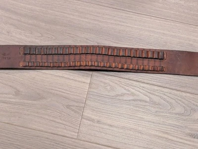 Cinturón de munición rifle Hunter vintage 206 LG lavadora aprox 32" - 38" cintura Foto 1 de 4