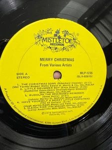 Various - Merry Christmas From (LP, Comp) (Very Good (VG)) 3849082210 - Picture 1 of 4
