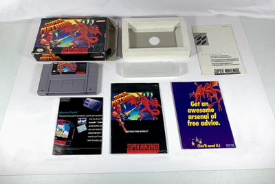 Super Metroid Super Nintendo SNES Complete In Box CIB - Image 1 of 4
