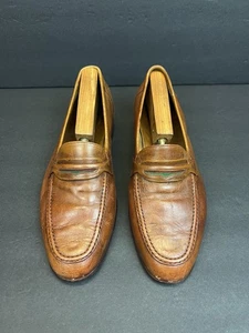 Bally Herren Größe 8M Halbschuhe Braun Leder Vintage Elegant Schuhe 8 M Schweiz - Bild 1 von 9