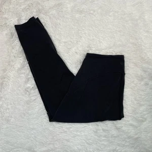 Lululemon Mujer Talla 10 Gris Alto Tiro Tobillo Leggings Yoga Gimnasio Corto Preppy - Imagen 1 de 10