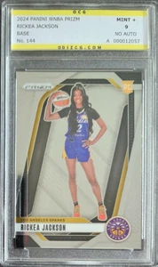 2024 Panini Prizm WNBA #144 RICKEA JACKSON Rookie Rc OCG 9 MINT+ - Picture 1 of 2