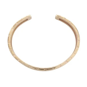 AUTH BULGARI B-ZERO1 OPEN BANGLE BRACELET ROSE GOLD RG750 B-ZERO1 F/S - Picture 1 of 9