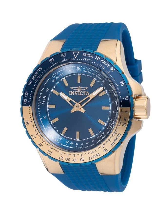 RELOJ INVICTA AVIATOR HOMBRE 50mm Azul 49668 Foto 1 de 4