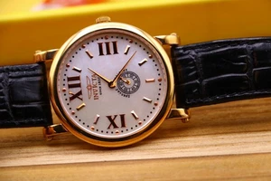 Herren Invicta Special Edition 2818 Goldfarbene Armbanduhr Sub Dial - Bild 1 von 11