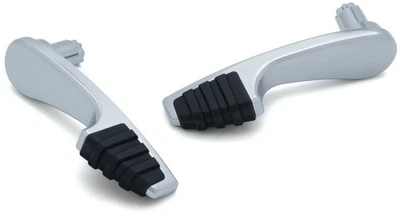 Manija de cierre de alforja de tiro rápido Kuryakyn - Cromo motocicleta bicicleta de calle 5192 Foto 1 de 4