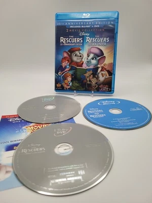 The Rescuers & Down Under 2-Movie Collection Blu-ray/DVD - Bilingual 3-Disc Set - Image 1 of 3