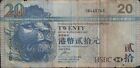 (N78-63) 2009 HK $20 bank note (BM) (CF39)