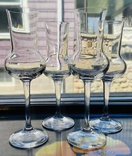 German Grappa Wine Glass Crystal 2 Sizes Barware Zwiesel Set Of 4