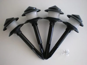 Original Lot of 4 TORO Style Landscape Walk Lights w/ 7 Watt Bulbs Brand New !!! - Picture 1 of 1