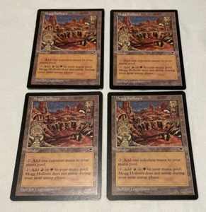 4x Mogg Hollows - Tempest - MTG - Magic the Gathering - LP - Picture 1 of 2