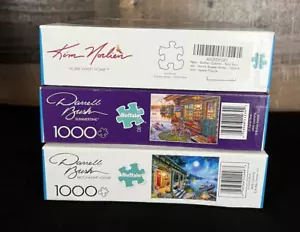 3 puzzle Buffalo 1000 pezzi Darrell Bush Kim Norlien puzzle completo - Foto 1 di 5