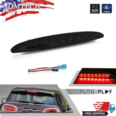 Ajuste para Mini Cooper R50 R53 02-06 Lente de Humo LED Trasera Tercera Luz de Freno Lámpara Foto 1 de 4