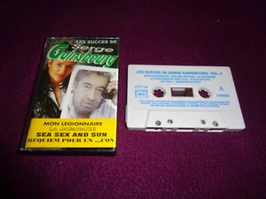 CASSETTE TAPE TONY BRAMS / LES SUCCES DE SERGE GAINSBOURG VOL.2 / CRY 124 - Imagen 1 de 1