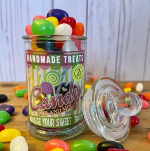 Accio/Magic Delivered Harry Potter Sweets Shop Pick & Mix Candy Jar glass NIB - Picture 1 of 4