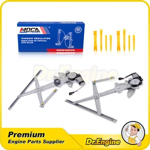 2x Regulador de ventana eléctrica delantero compatible 06-08 Isuzu 04-12 Chevy Colorado GMC Canyon - Imagen 1 de 10