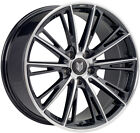 Alloy Wheels 22&quot; Fox Omega Grey Polished Face For Audi S8 [D5] 19-22