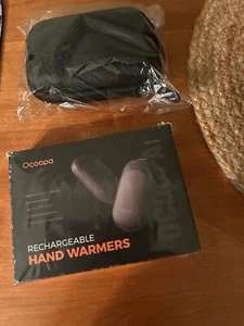 NUEVO OCOOPA Calentadores de Manos Magnéticos Recargables Paquete de 2 y Estuche Negro - Imagen 1 de 5