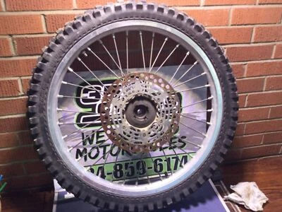 Rueda delantera Suzuki RM125 1989-91 - RM 125 llanta Excel freno rotor llanta Foto 1 de 4