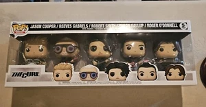 Funko Pop Rocks: The Cure Paquete de 5 - Jason Cooper-Gabrels-Smith-Gallup-O'Donnell - Imagen 1 de 2