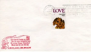 VALENTINE DAY, LOVELAND, CO 1996    FDC10882 - Picture 1 of 1