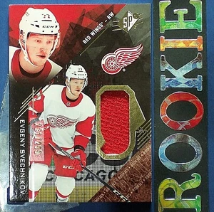 EVGENY SVECHNIKOV  /299  RC  2017-18  SPx  Rookies Materials  #RES  Red Wings - Picture 1 of 3